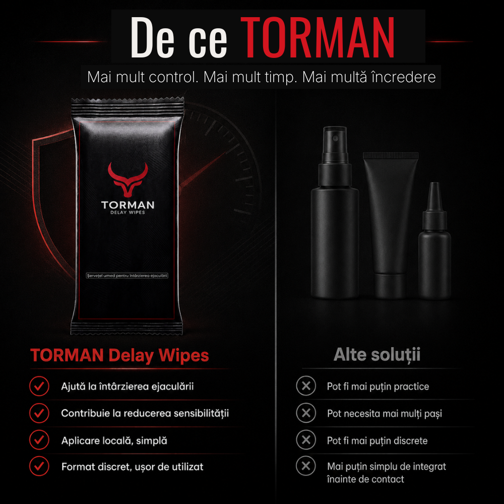 TORMAN - DELAY WIPES
